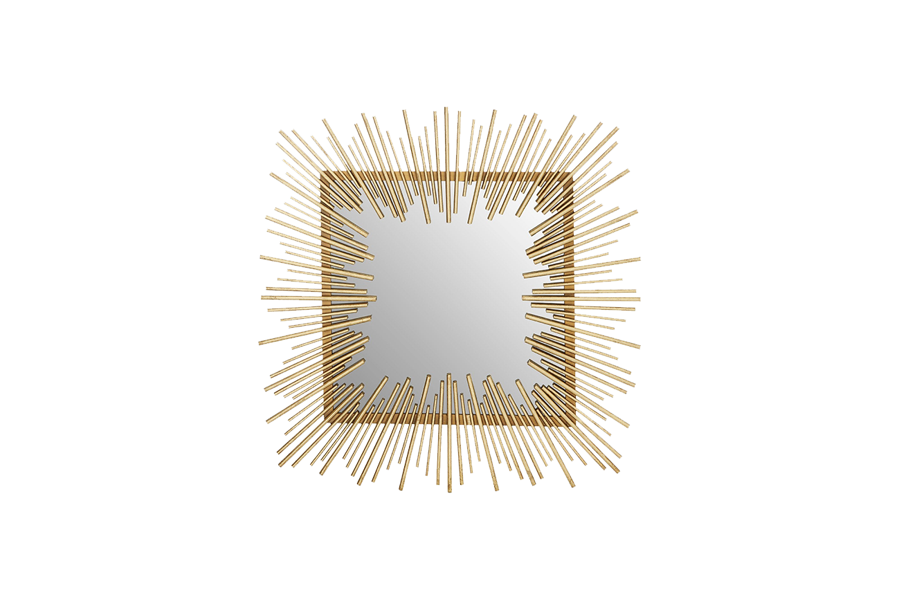 Gold Square Starburst