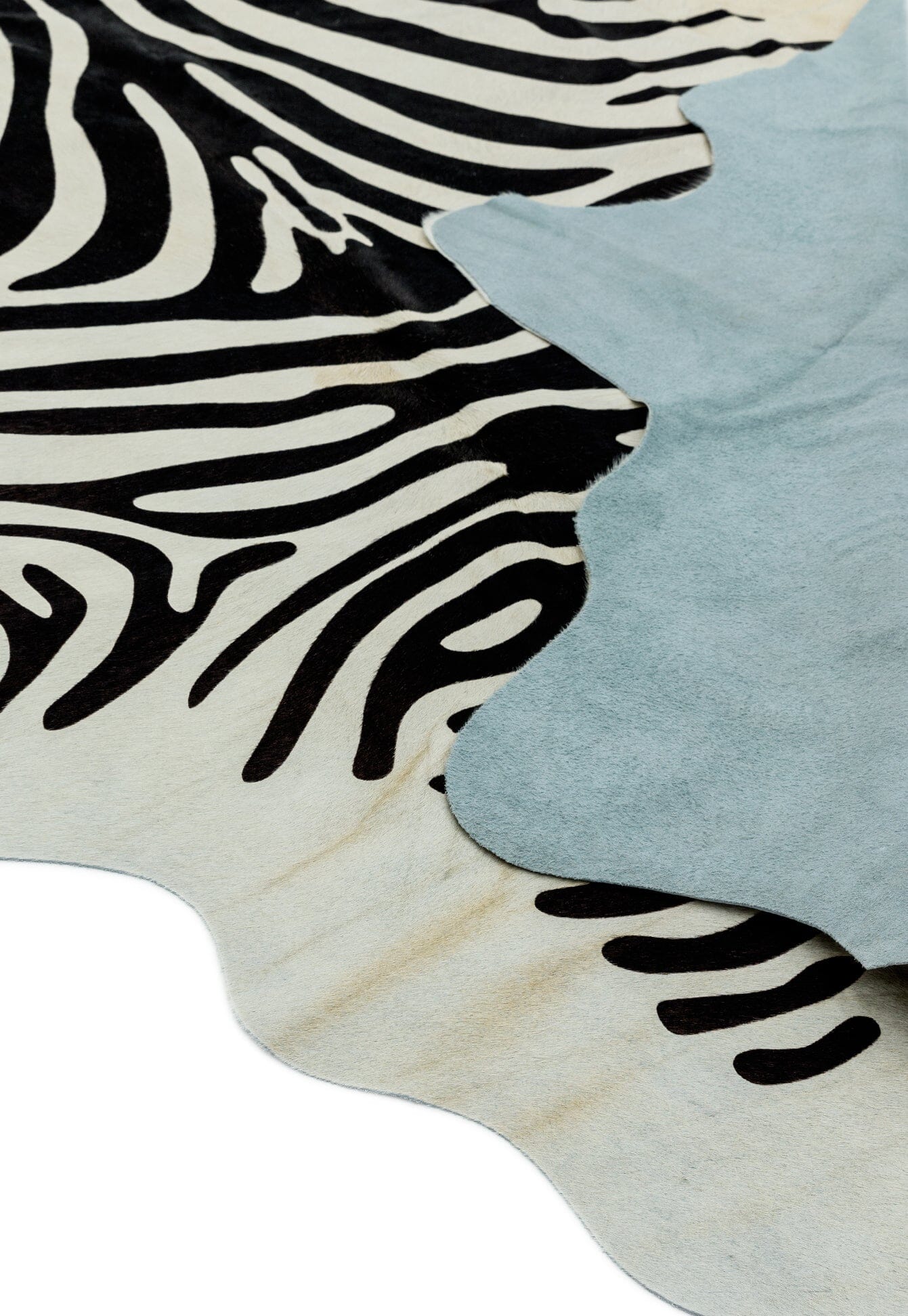 Rodeo Cowhide Rug Zebra Print