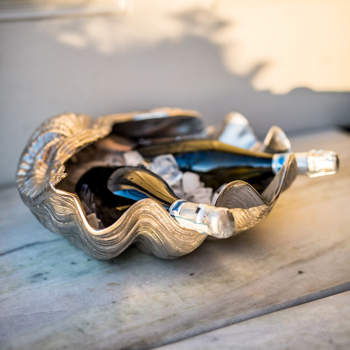 Large Seashore Wine Bottle Holder