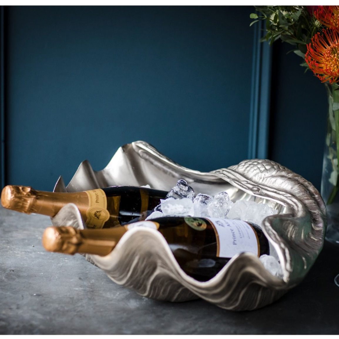 Large Seashore Wine Bottle Holder