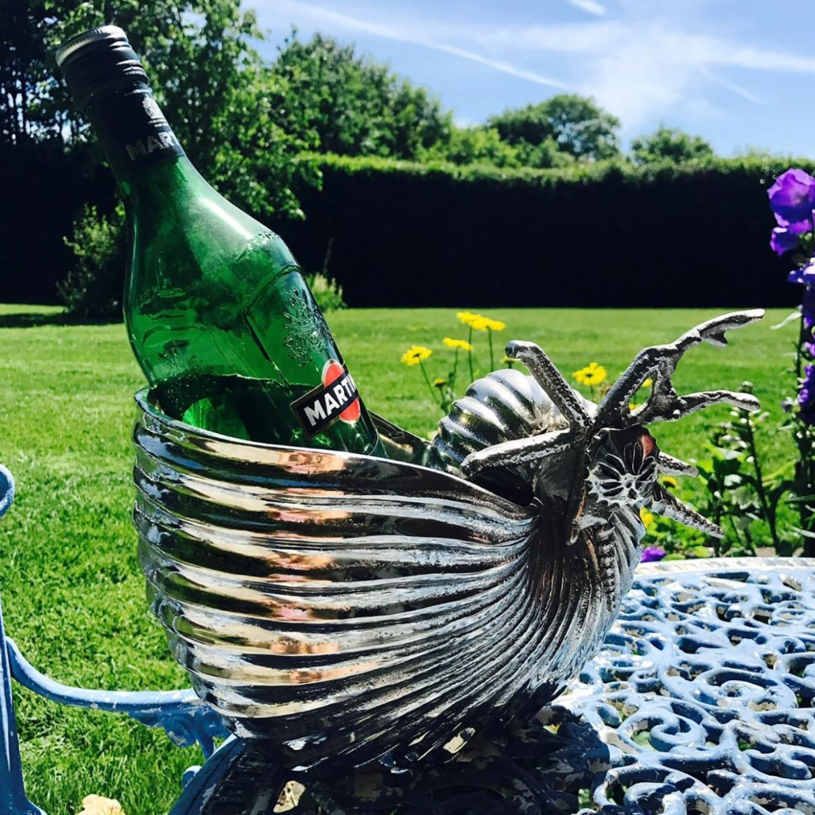 Large Seashore Shell Drinks Holder