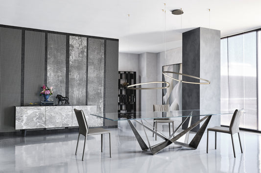 Skorpio Glass | Large Base Extra Clear Glass