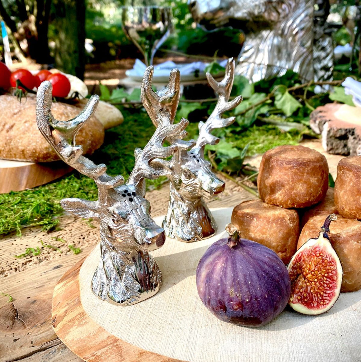 Stag Head Salt & Pepper Set