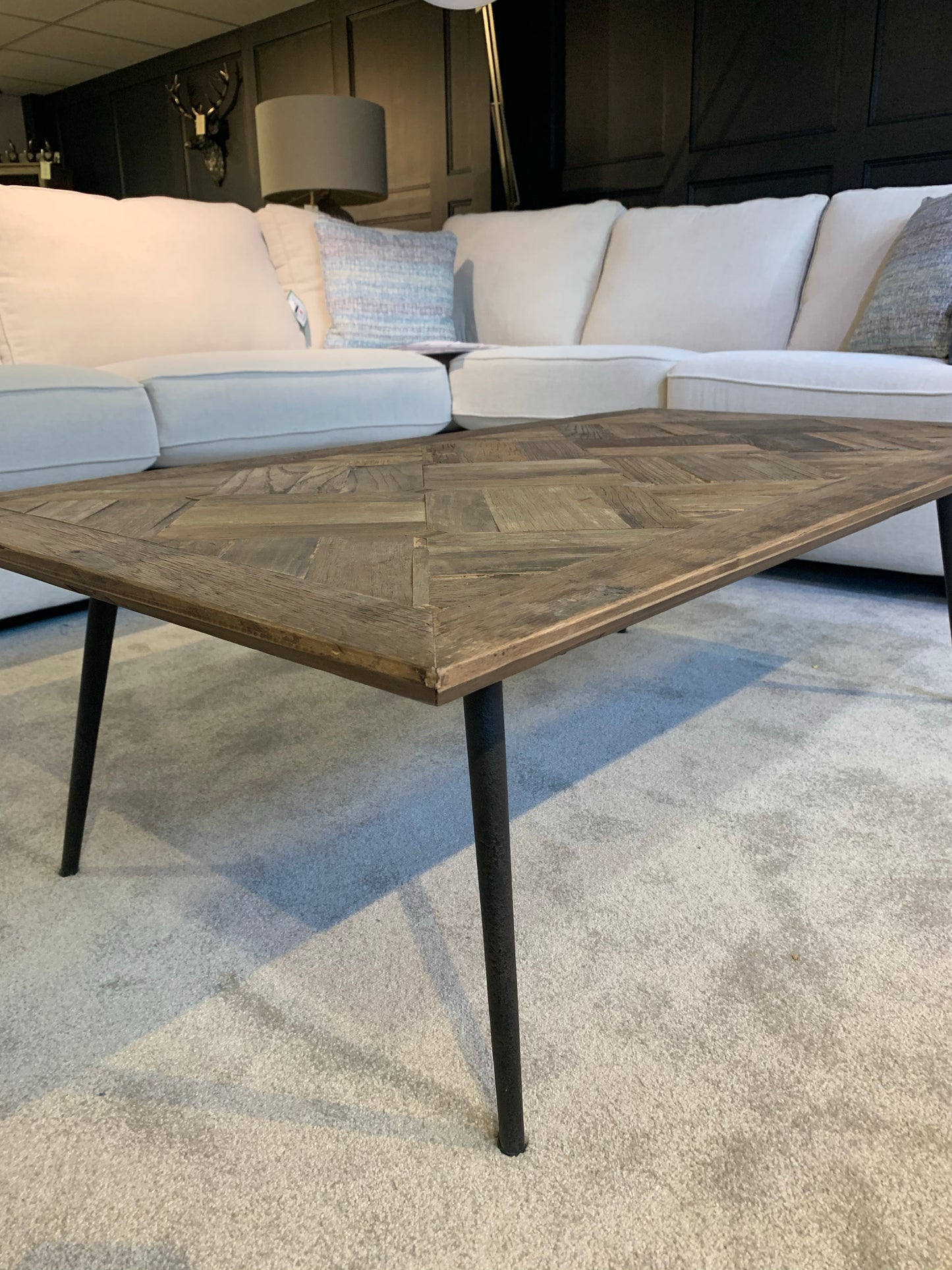 Parquet Rustic Coffee Table